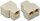 Modular Adapter RJ11 Buchse- 2x RJ11 Kupplung