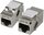 KAT.6A Keystone Adapter - Buchse/Buchse - 1:1 belegt