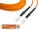 High Quality Duplex LWL Patchkabel, MM OM2, MTRJ - MTRJ 