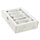 KAT6A 10 Gigabit Lightpatchkabel, 0,1m, U/FTP, Ø 3,8mm, weiss, 50-Pack