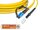High Quality Flat-Duplex LWL Patchkabel, SM, LC - MTRJ 