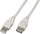 USB 2.0 Kabel, A-Stecker/A-Buchse, grau 