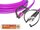 High Quality Flat-Duplex LWL Patchkabel, MM OM4, LC - ST