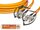 High Quality Flat-Duplex LWL Patchkabel, MM OM2, SC - SC 