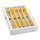 KAT6A 10 Gigabit Lightpatchkabel, 0,25m, U/FTP, Ø 3,8mm, gelb, 50-Pack