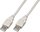 USB 2.0 Kabel, A-Stecker/A-Stecker, grau 