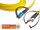 High Quality Duplex LWL Patchkabel, SM, LC - ST 