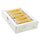 KAT6A 10 Gigabit Lightpatchkabel, 0,1m, U/FTP, Ø 3,8mm, gelb, 50-Pack