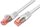 KAT6 Patchkabel, U/UTP, LSOH, Lifetime Warranty, weiß 