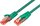 KAT6 Patchkabel, U/UTP, LSOH, Lifetime Warranty, grün 