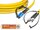 High Quality Flat-Duplex LWL Patchkabel, SM, LC - ST 