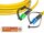 High Quality Flat-Duplex LWL Patchkabel, SM, LC/APC - LC 