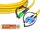 High Quality Flat-Duplex LWL Patchkabel, SM, LC/APC - SC 