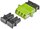High Quality LWL Kupplung, LC, quadro, Multimode OM5