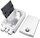 IP54 Kunststoff Wandspleissbox mit 4x SC-Duplex