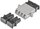 High Quality LWL Kupplung, LC, quadro, Multimode
