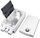 IP54 Kunststoff Wandspleissbox mit 4x SC-Simplex