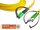 High Quality Duplex LWL Patchkabel, SM, LC/APC - ST/APC