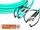 High Quality Flat-Duplex LWL Patchkabel, MM OM3, SC - ST