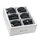 KAT6A 10 Gigabit Lightpatchkabel, 3,0m, U/FTP, Ø 3,8mm, schwarz, 36-Pack