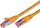 KAT6 Patchkabel, S/FTP, LSOH, Lifetime Warranty, orange 