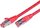KAT6 Patchkabel, S/FTP, LSOH, Lifetime Warranty, rot 