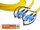 High Quality Duplex LWL Patchkabel, SM, SC - SC 