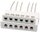 2x 6-Port Aufputzbox für Keystone Module, grau, Kunststoff