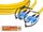 High Quality Flat-Duplex LWL Patchkabel, SM, SC - SC 