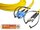 High Quality Duplex LWL Patchkabel, SM, SC - ST