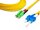High Quality Duplex LWL Patchkabel, SM, LSH/APC - SC