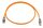 Industrial Patchkabel KAT6A, Anti-UV PUR Mantel, S/FTP, orange 