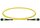 MPO-12 Patchkabel OS2, 12F, APC Female-Female, Typ B, 0.5 m, LSZH