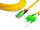 High Quality Duplex LWL Patchkabel, SM, LSH/APC - SC/APC