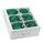 KAT6A 10 Gigabit Lightpatchkabel, 0,50m, U/FTP, Ø 3,8mm, grün, 90-Pack