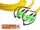 High Quality Duplex LWL Patchkabel, SM, SC/APC - SC/APC 