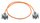 Industrial Patchkabel KAT6A, Anti-UV PUR Mantel, S/FTP, orange, 2x IP67 