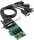 4-port RS-422/485 PCI Express Board w/ 4kV Surge & 2kV Electrical Isolation 