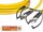 High Quality Flat-Duplex LWL Patchkabel, SM, ST - ST 