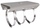 Bracket Hik white Match up with wall mount (DS-12137)