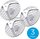 LHG 5 Light Head Grid Dual Chain 5Ghz 802.11an 24.5dBi, 3-Pack