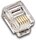 Modularstecker RJ12 (6-Pole / 6-Kontakte), ungeschirmt