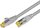 KAT6A HQ Patchkabel, S/FTP, LSOH, Lifetime Warranty, grau 