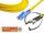 High Quality Duplex LWL Patchkabel, SM, E2000 - ST 