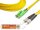 High Quality Duplex LWL Patchkabel, SM, E2000/APC - FC 