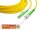 High Quality Simplex LWL Patchkabel, SM, E2000/APC - FC/APC 