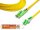 High Quality Duplex LWL Patchkabel, SM, E2000/APC - LC/APC 