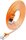 KAT6 Lightpatchkabel rund, U/FTP, Ø 3,8mm, orange 