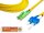 High Quality Duplex LWL Patchkabel, SM, E2000/APC - SC 