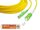 High Quality Simplex LWL Patchkabel, SM, E2000/APC - SC/APC 
